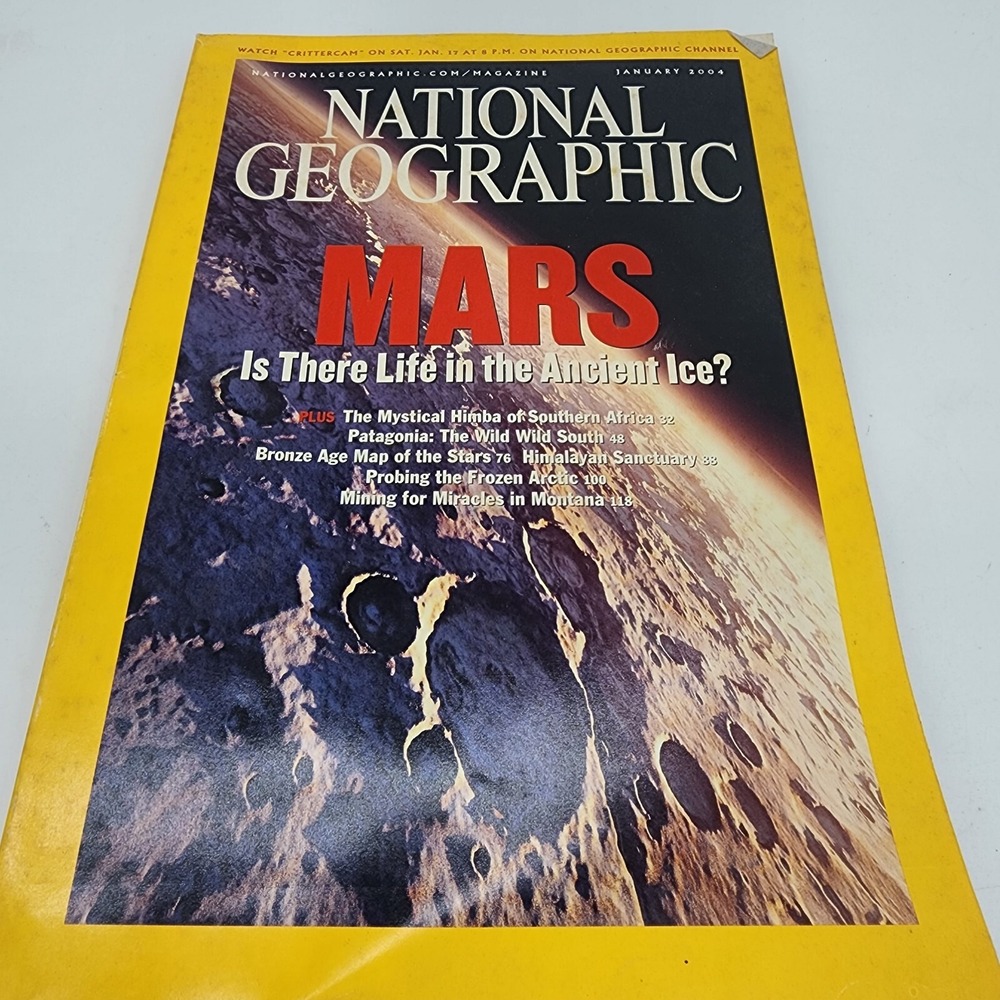 National Geographic Magazine January 2004 No Insert